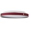 Nuvo Bandon, 20 Inch LED Flush Mount, Gray with Red Wrap, Acrylic Lens 62/3012 - alternate 4